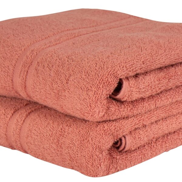 Badehåndklæde - 100% Coral bomulds håndklæde - Ekstra blødt bomuld