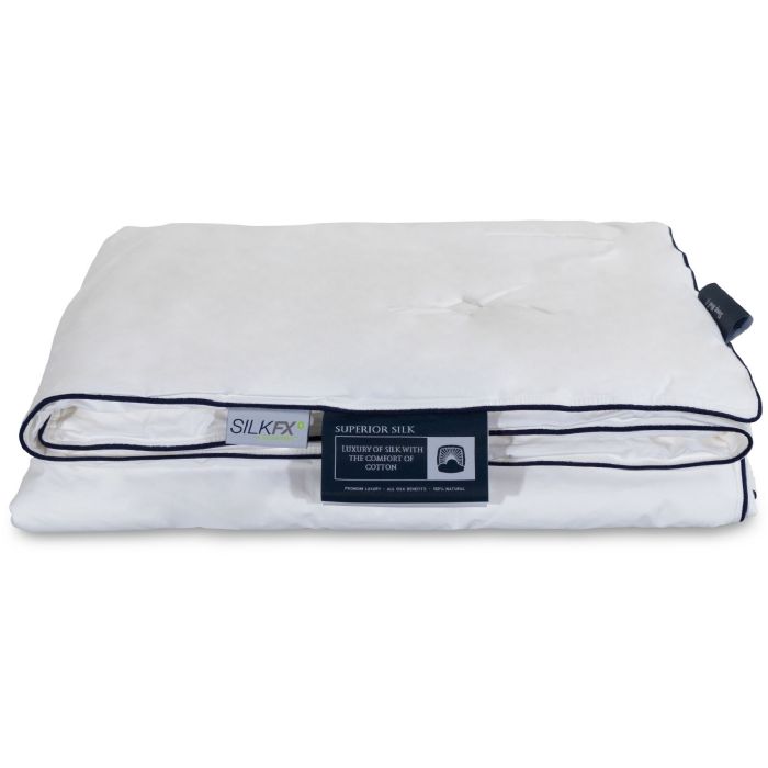 Dobbelt sommerdyne 200x220cm - Nordic Comfort silkedyne - Sval dyne med langfibret Silke