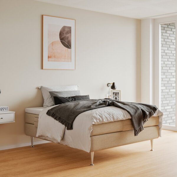 Fabrikkens - Platin | Elevation (Sand) 120x200 cm.
