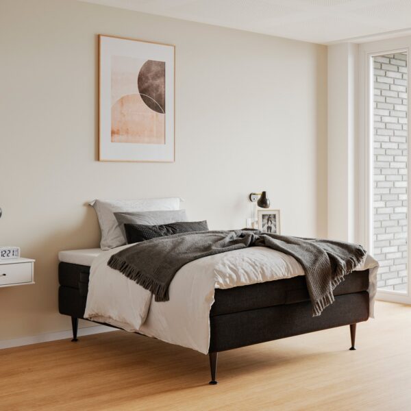 Fabrikkens - Platin | Elevation (Sort) 120x200 cm.