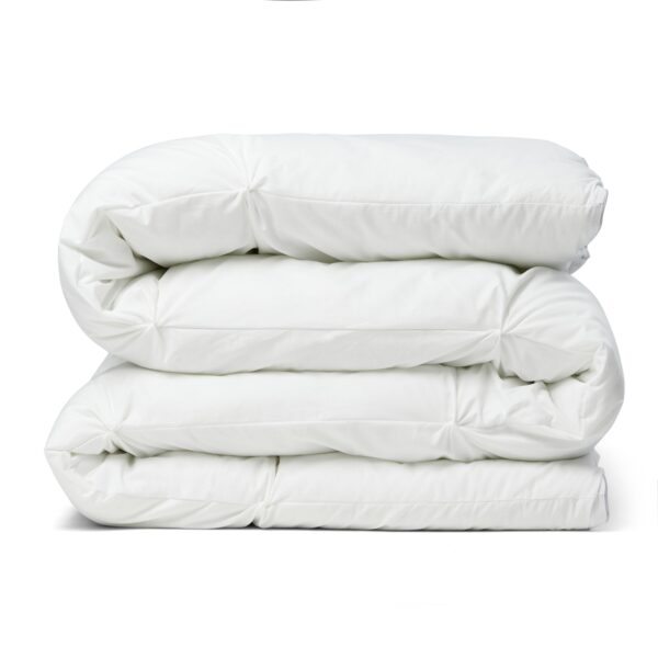 Fyldig hybriddyne 140x200 cm - 5 kg vægtdyne med glasperler - Helårsdyne ekstra tung - Lun kugledyne fra Nordstrand Home