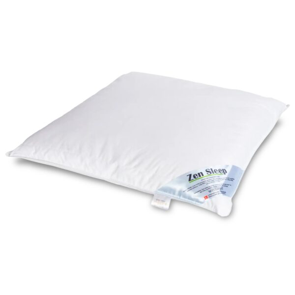 Gåseduns Hovedpude "Lav" - 50x60cm - 3 kamre pude - Zen Sleep