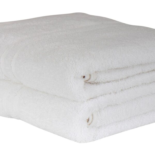 Håndklæde 100% Bomuld - Ekstra blødt bomulds håndklæde i hvid