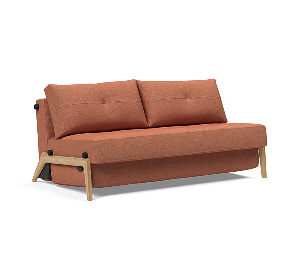 Innovation - Cubed Wood Sovesofa - 160x200 cm - Egetræsben-301