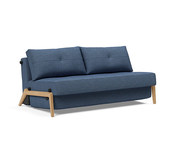 Innovation - Cubed Wood Sovesofa - 160x200 cm - Egetræsben-302