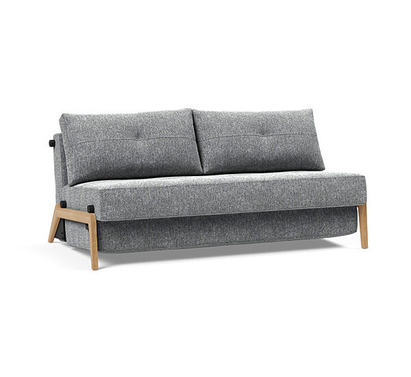 Innovation - Cubed Wood Sovesofa - 160x200 cm - Egetræsben-351
