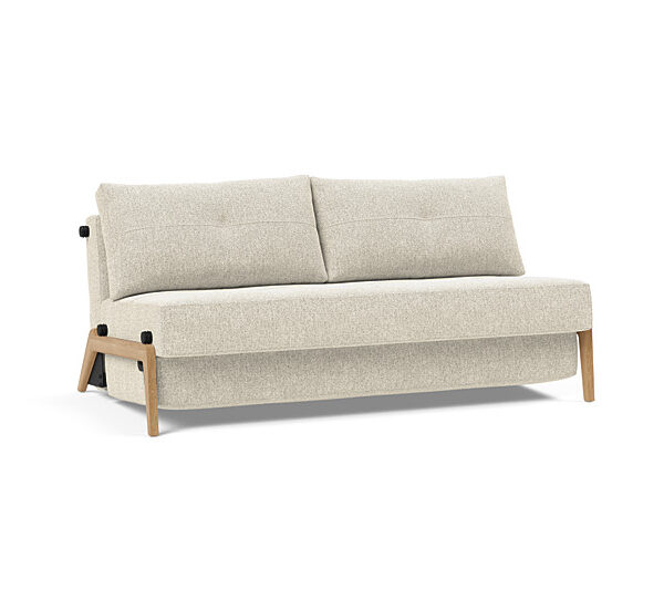 Innovation - Cubed Wood Sovesofa - 160x200 cm - Egetræsben-357