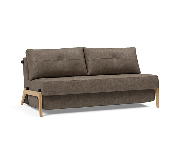 Innovation - Cubed Wood Sovesofa - 160x200 cm - Egetræsben-411