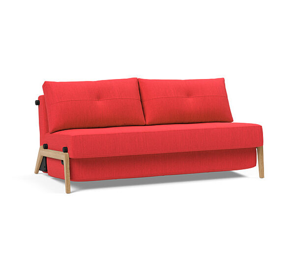 Innovation - Cubed Wood Sovesofa - 160x200 cm - Egetræsben-511