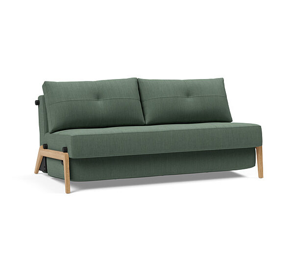 Innovation - Cubed Wood Sovesofa - 160x200 cm - Egetræsben-518