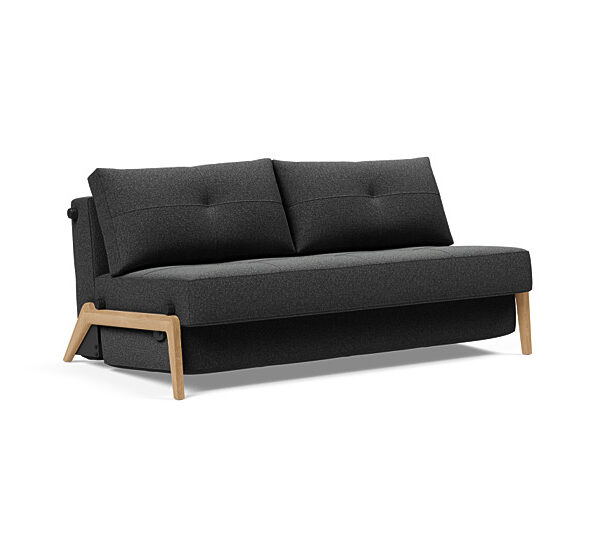 Innovation - Cubed Wood Sovesofa - 160x200 cm - Egetræsben-529