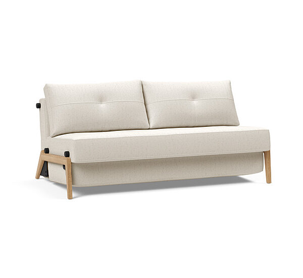 Innovation - Cubed Wood Sovesofa - 160x200 cm - Egetræsben-531