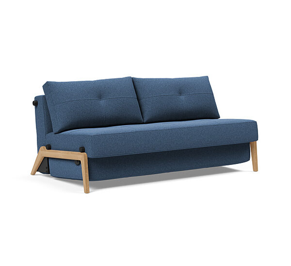 Innovation - Cubed Wood Sovesofa - 160x200 cm - Egetræsben-537