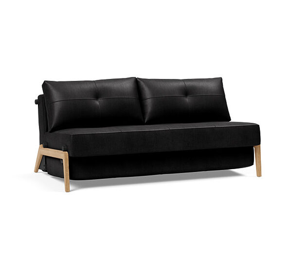 Innovation - Cubed Wood Sovesofa - 160x200 cm - Egetræsben-550