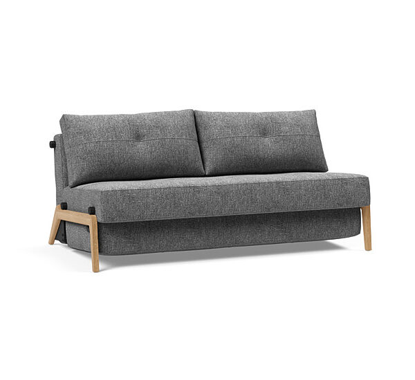Innovation - Cubed Wood Sovesofa - 160x200 cm - Egetræsben-563