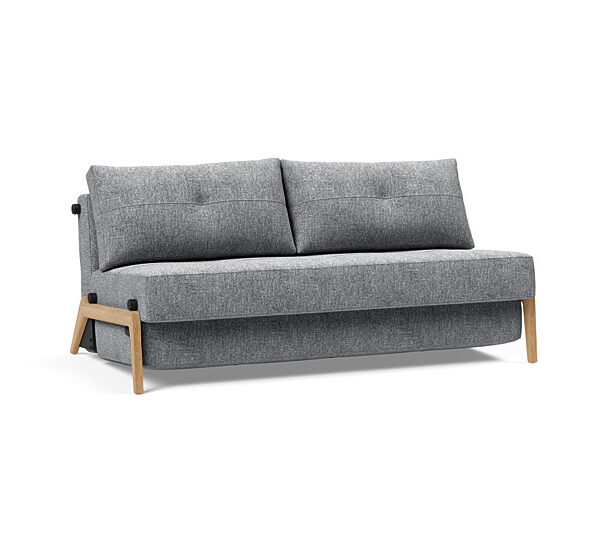 Innovation - Cubed Wood Sovesofa - 160x200 cm - Egetræsben-565