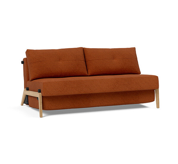 Innovation - Cubed Wood Sovesofa - 160x200 cm - Egetræsben-595