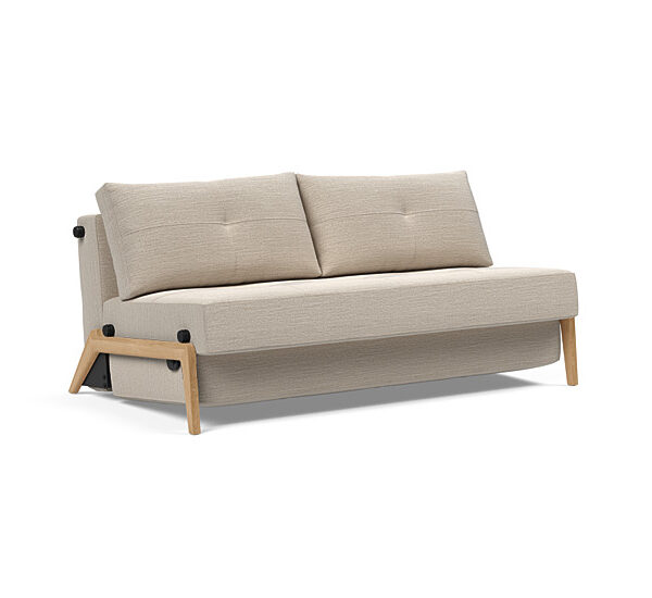 Innovation - Cubed Wood Sovesofa - 160x200 cm - Egetræsben-612