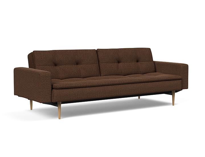 Innovation - Dublexo Sovesofa med polstret armlæn - Liggemål 115x210 cm-359 hovedpude - Largeys