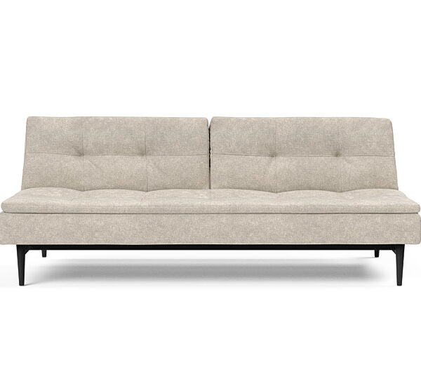 Innovation - Dublexo sovesofa 115x210 cm - Valg mellem 5 forskellige ben-280-Sort