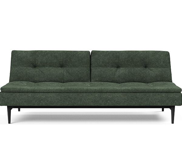 Innovation - Dublexo sovesofa 115x210 cm - Valg mellem 5 forskellige ben-281-Sort