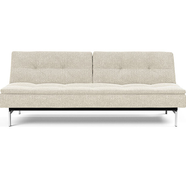 Innovation - Dublexo sovesofa 115x210 cm - Valg mellem 5 forskellige ben-357-Krom