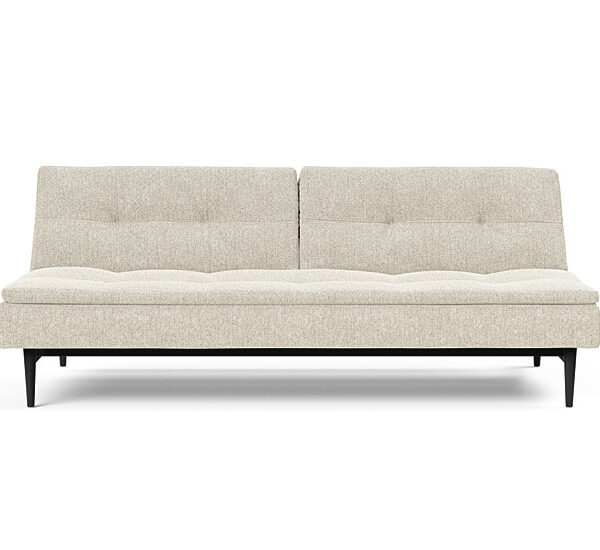 Innovation - Dublexo sovesofa 115x210 cm - Valg mellem 5 forskellige ben-357-Sort