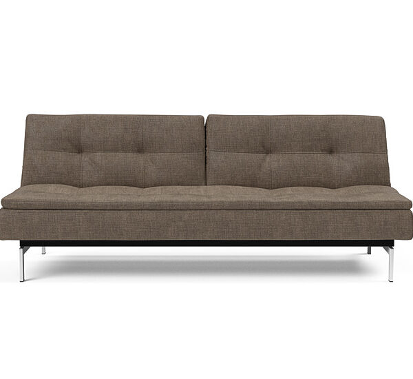 Innovation - Dublexo sovesofa 115x210 cm - Valg mellem 5 forskellige ben-411 -Krom