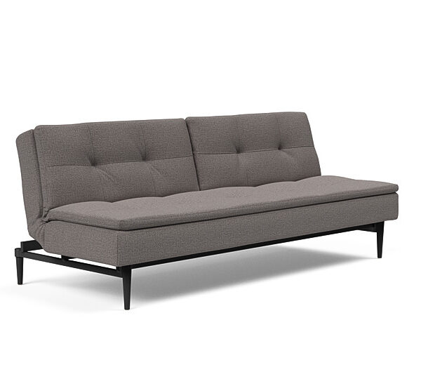 Innovation - Dublexo sovesofa med styletto ben 115x210 cm-521 -Sorte Egetræs ben