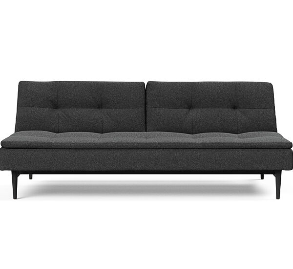 Innovation - Dublexo sovesofa med styletto ben 115x210 cm-529-Sorte Egetræs ben
