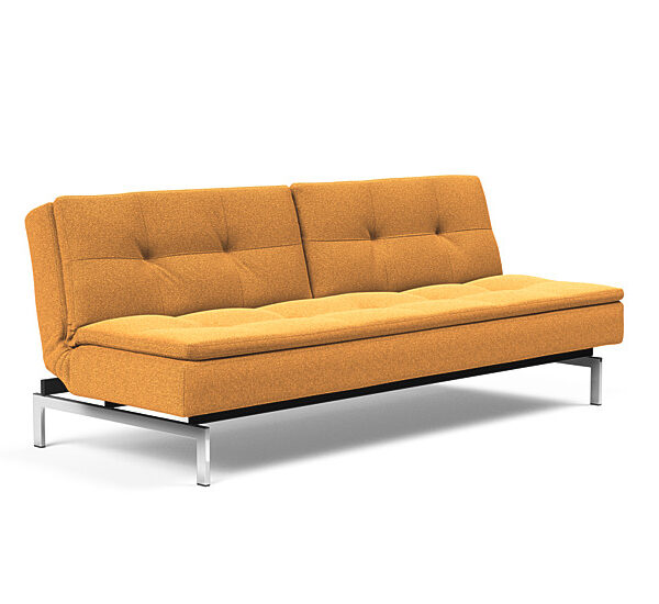 Innovation - Dublexo sovesofa med styletto ben 115x210 cm-536-Sorte Egetræs ben