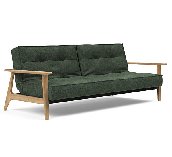 Innovation - Splitback sovesofa med Frej armlæn - Valg armlæn mellem egetræ eller røget egetræ-281-Egetræ