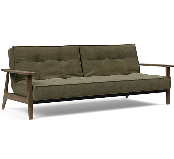 Innovation - Splitback sovesofa med Frej armlæn - Valg armlæn mellem egetræ eller røget egetræ-316-Røget Egetræ