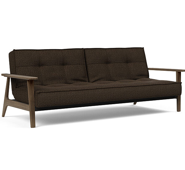 Innovation - Splitback sovesofa med Frej armlæn - Valg armlæn mellem egetræ eller røget egetræ-358-Røget Egetræ