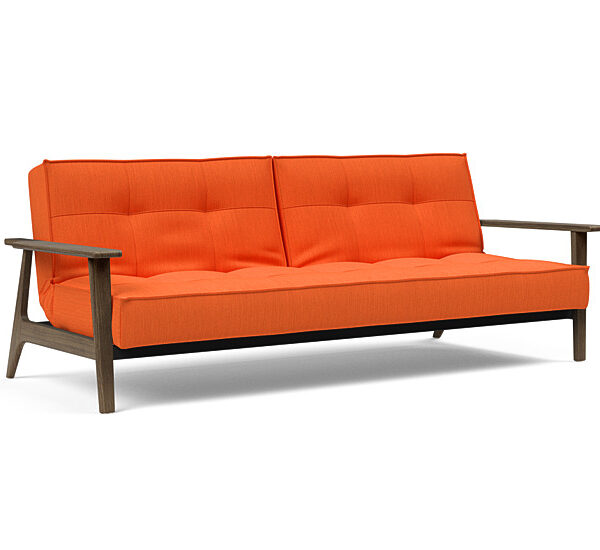 Innovation - Splitback sovesofa med Frej armlæn - Valg armlæn mellem egetræ eller røget egetræ-510 -Røget Egetræ