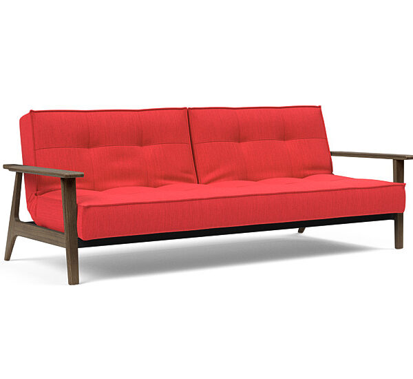 Innovation - Splitback sovesofa med Frej armlæn - Valg armlæn mellem egetræ eller røget egetræ-511 -Røget Egetræ