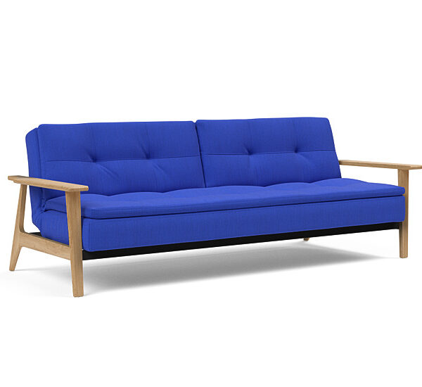 Innovation - Splitback sovesofa med Frej armlæn - Valg armlæn mellem egetræ eller røget egetræ-512-Egetræ