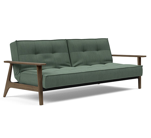Innovation - Splitback sovesofa med Frej armlæn - Valg armlæn mellem egetræ eller røget egetræ-518 -Røget Egetræ