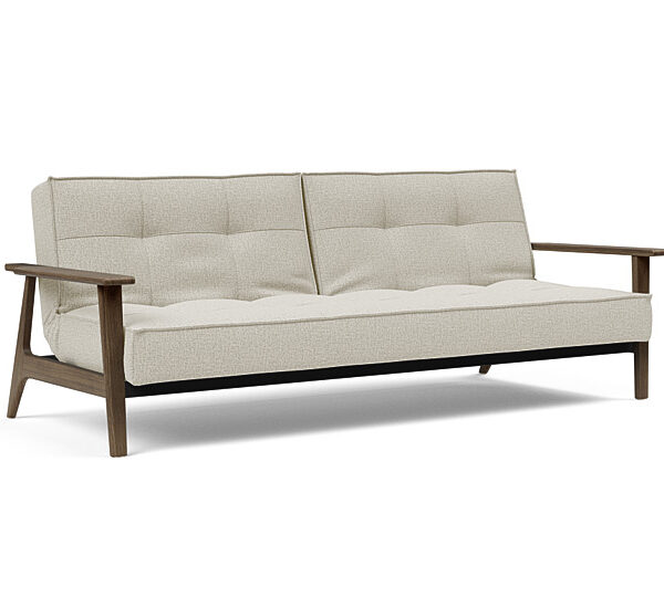 Innovation - Splitback sovesofa med Frej armlæn - Valg armlæn mellem egetræ eller røget egetræ-527-Røget Egetræ