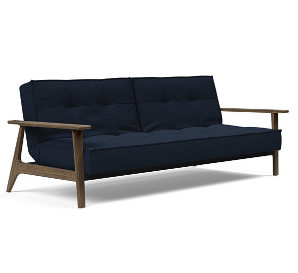 Innovation - Splitback sovesofa med Frej armlæn - Valg armlæn mellem egetræ eller røget egetræ-528 -Røget Egetræ