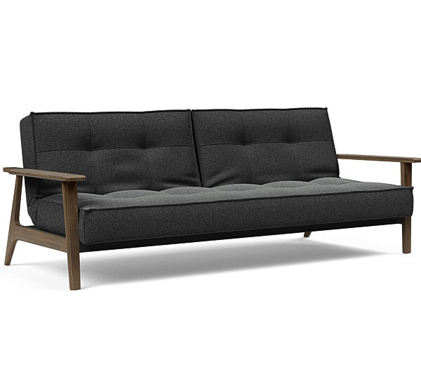 Innovation - Splitback sovesofa med Frej armlæn - Valg armlæn mellem egetræ eller røget egetræ-529-Røget Egetræ