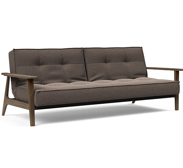 Innovation - Splitback sovesofa med Frej armlæn - Valg armlæn mellem egetræ eller røget egetræ-530-Røget Egetræ