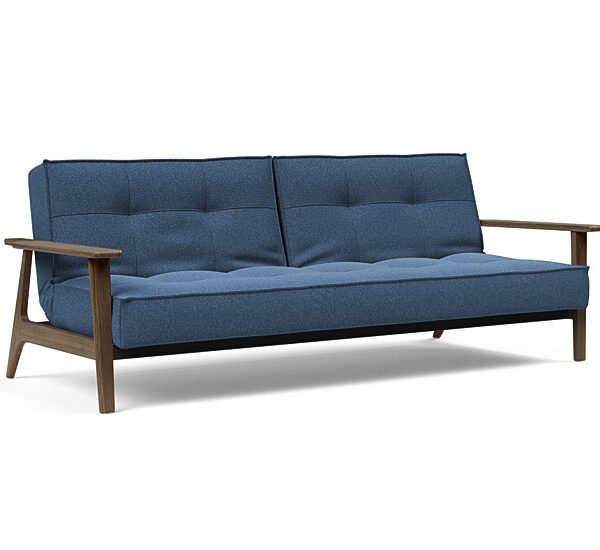 Innovation - Splitback sovesofa med Frej armlæn - Valg armlæn mellem egetræ eller røget egetræ-537-Røget Egetræ
