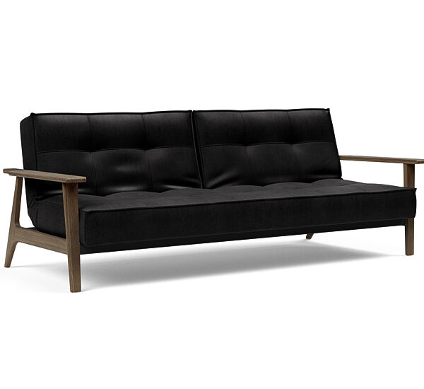 Innovation - Splitback sovesofa med Frej armlæn - Valg armlæn mellem egetræ eller røget egetræ-550 -Røget Egetræ