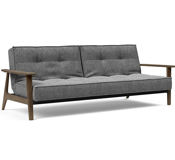 Innovation - Splitback sovesofa med Frej armlæn - Valg armlæn mellem egetræ eller røget egetræ-563 -Røget Egetræ