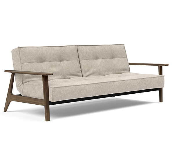 Innovation - Splitback sovesofa med Frej armlæn - Valg armlæn mellem egetræ eller røget egetræ-580-Røget Egetræ