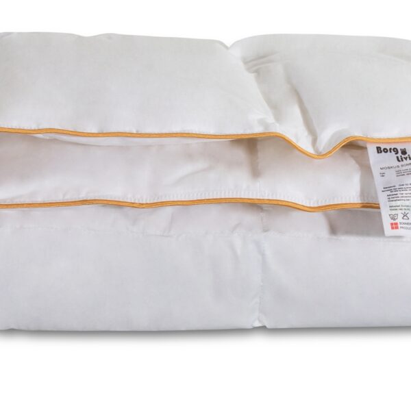 Junior sommerdyne - 100% Rene hvide moskusdun - 100x140 cm - Let og luftig dundyne til børn fra Borg Living
