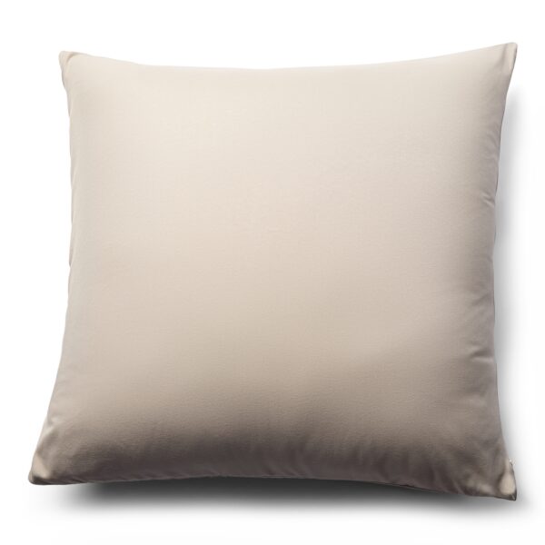 Pudebetræk 60x63 cm - Microfiber - Ensfarvet beige