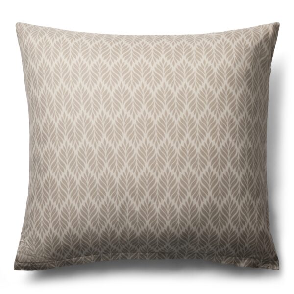 Pudebetræk 60x63 cm - Mønstret sandfarvet hovedpudebetræk - Microfiber pudebetræk - IN Style