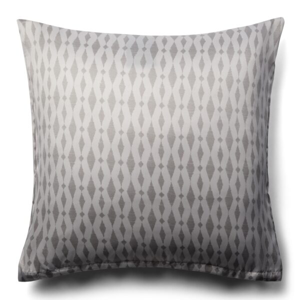 Pudebetræk 60x63 cm - Mønstret sandfarvet hovedpudebetræk - Satin pudebetræk - IN Style